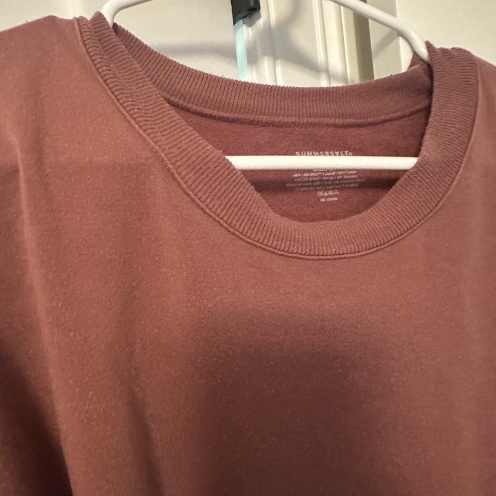 Summersalt Long Sleeve Tee - Mauve - Picture 4 of 5